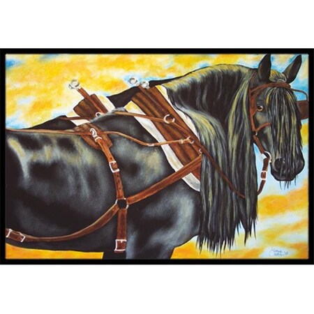 Carolines Treasures AMB1238JMAT Days End Horse Indoor or Outdoor Mat, 24 x 36 AMB1238JMAT